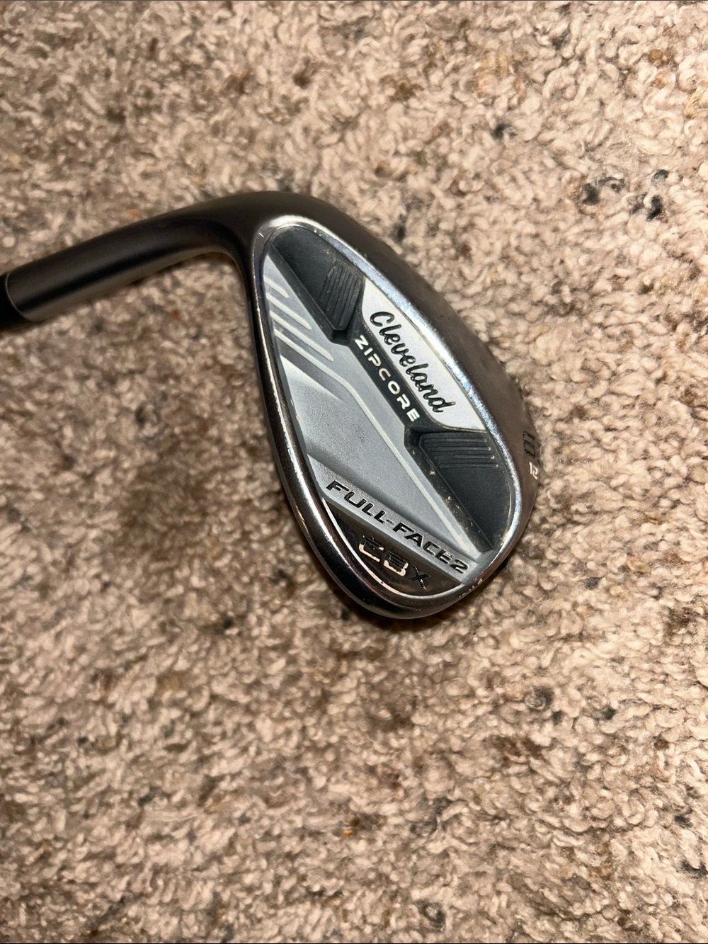 Cleveland ZipCore 60 degree Full-Facez Golf Wedge - Silver/Black